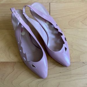 1980s Vintage lilac pumps